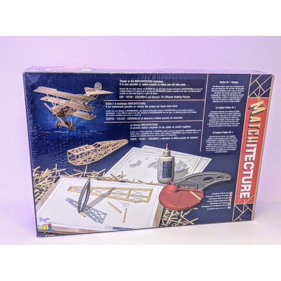 Matchitecture Fokker DR1 Triplane WWI Matchstick Kit 6610 - Picture 2 of 2